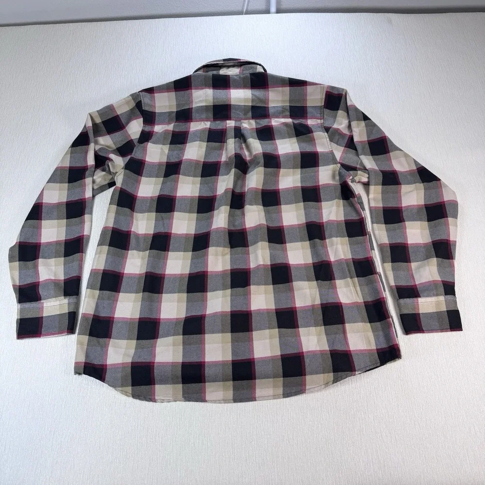 Dixxon Snap On Tools Limited Edition Form & Function Plaid Flannel Shirt Men XL - Picture 13 of 14